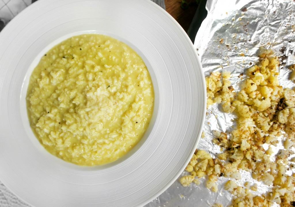 Cauliflower risotto