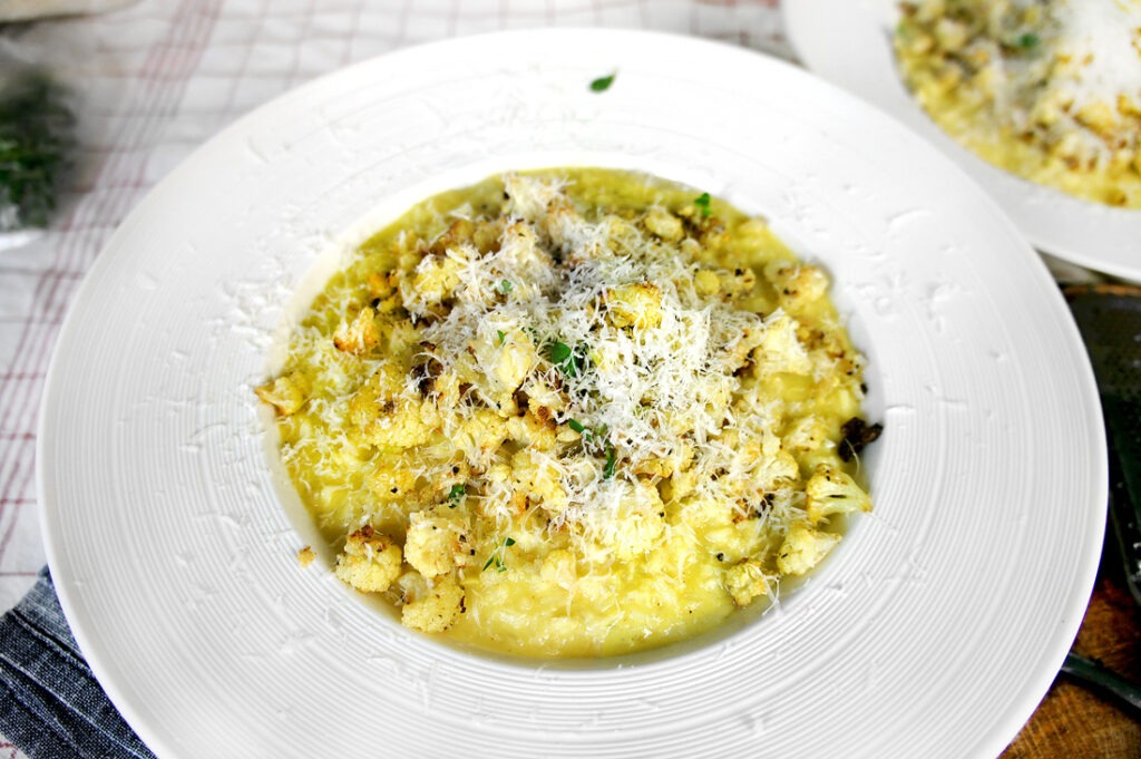 Cauliflower risotto