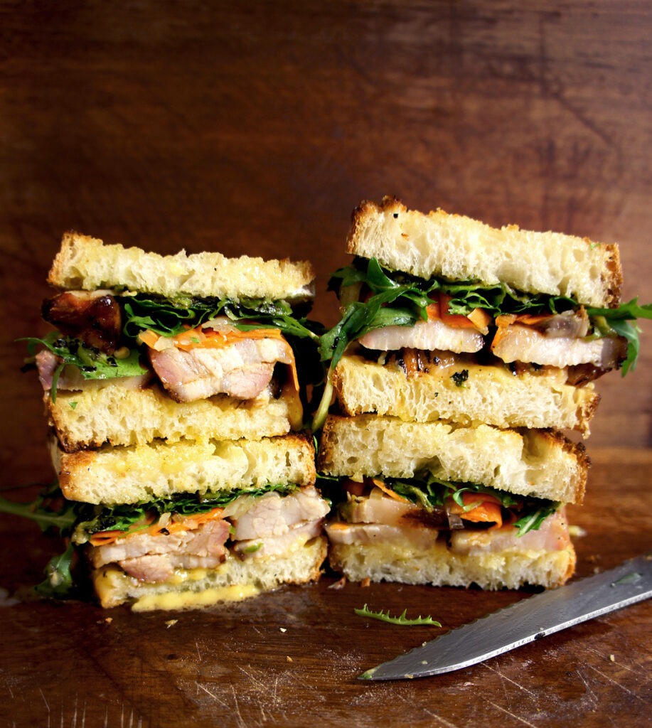 porchetta sandwich