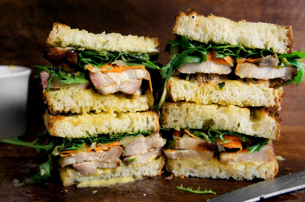 porchetta sandwich