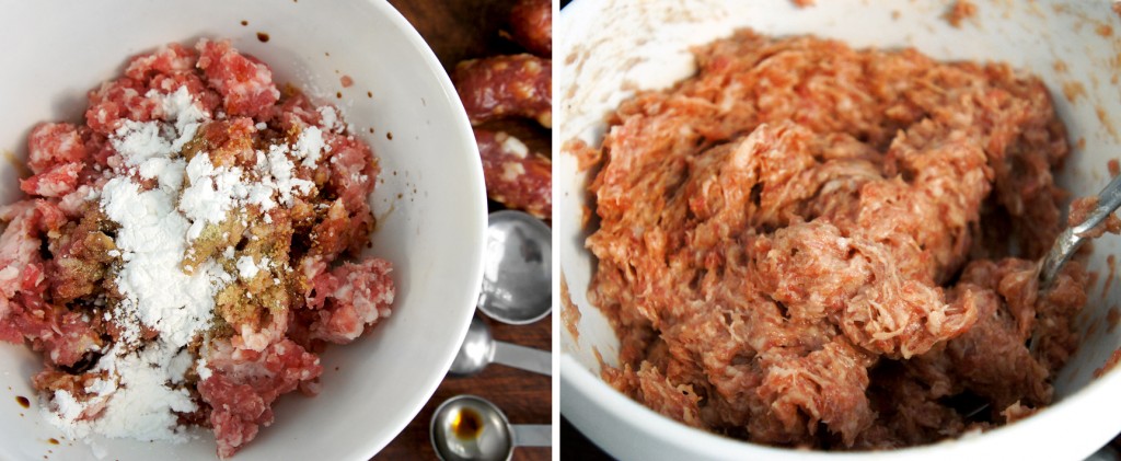 sausage rice pie