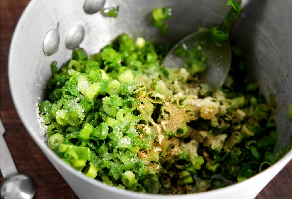 scallion chicken