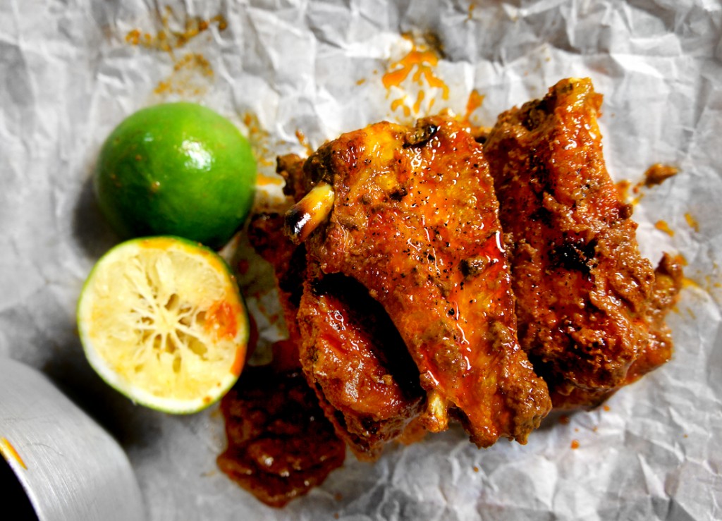 curry wings