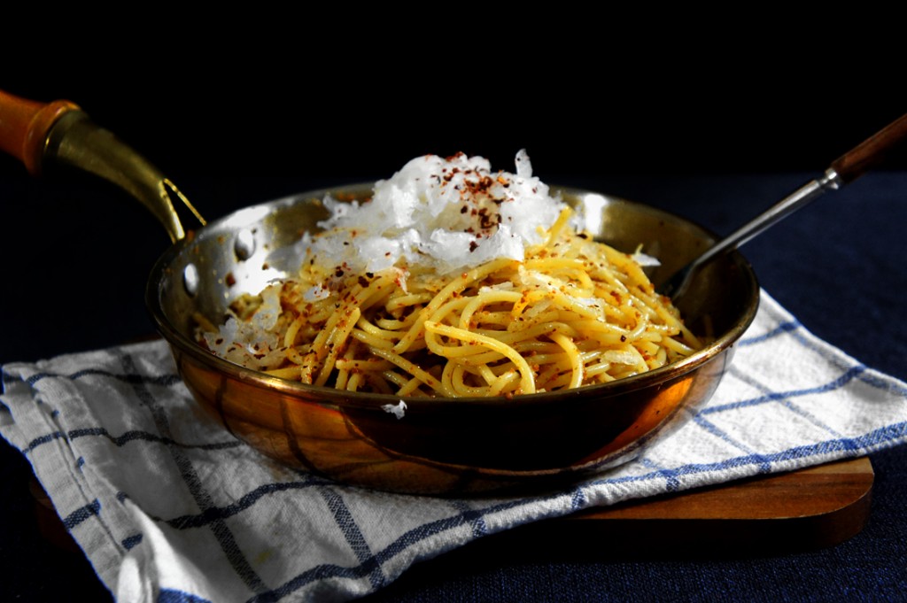 botargo spaghetti