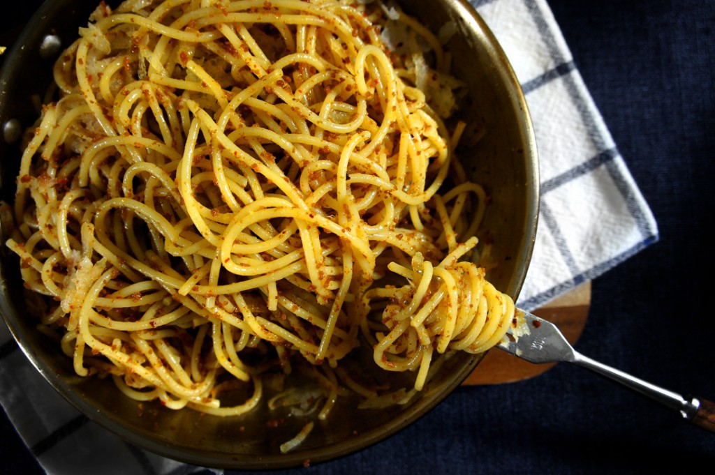 botargo spaghetti