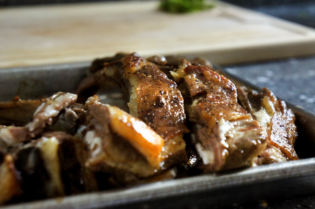 lamb rack with fermented tofu sauce