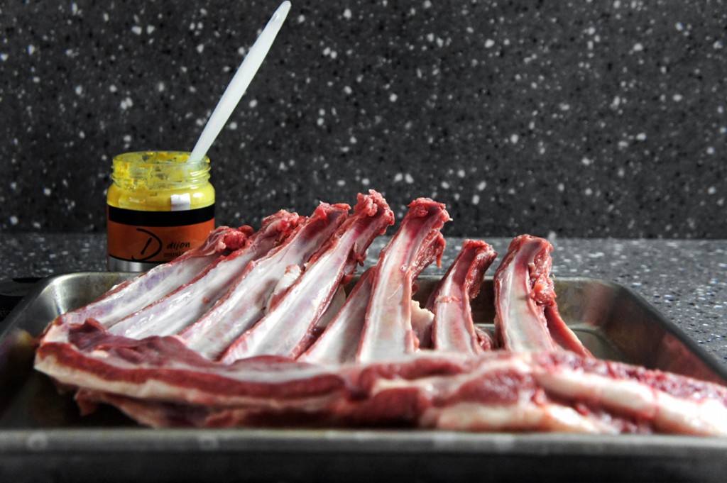 lamb rack with fermented tofu sauce